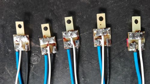 Close-up of machine part