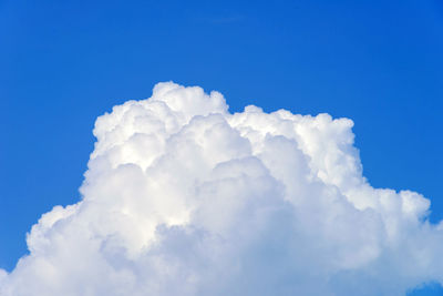 Low angle view of clouds in sky