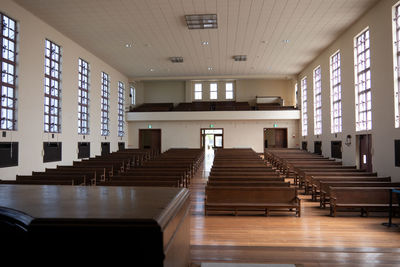 The old auditorium as seen from the stage