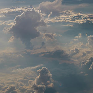 Low angle view of clouds in sky