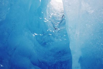 Close-up of blue water