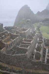 View of old ruins against sky