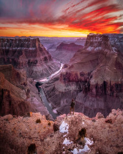 Grand canyon at sunset