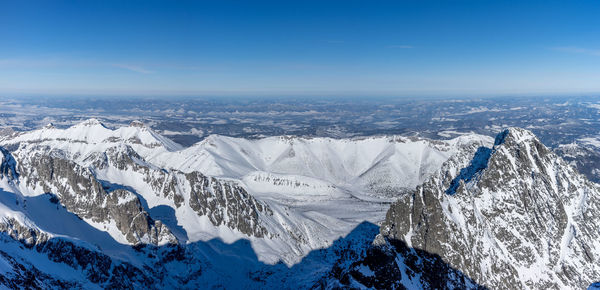 Mountains. photographs of  mountains taken from a peak of lomnicky stit in high tatra slovakia. 