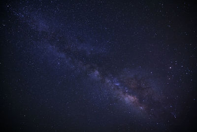 Low angle view of stars in sky