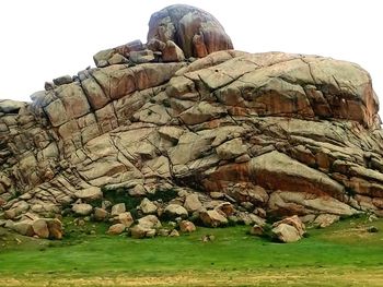 Low angle view of statue