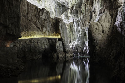 Scenic view of cave