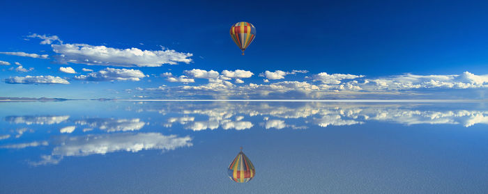 A superb view of uyuni salt lake