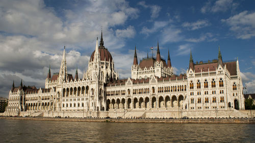 Parliament building in budapest