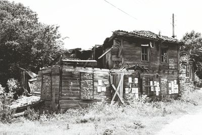 House against sky