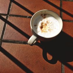 Close-up of coffee cup