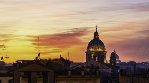 Views of st. peter's basilica in rome, italy