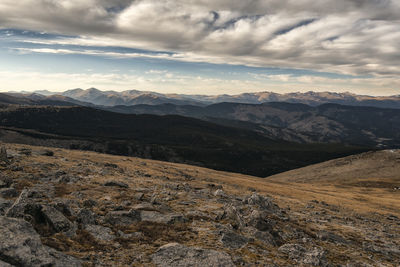 Mountain landscape in colorado, usa