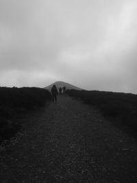 People walking on a land