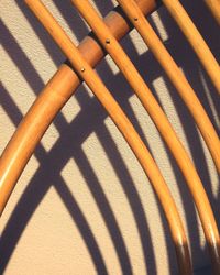 Close-up of shadow on wood