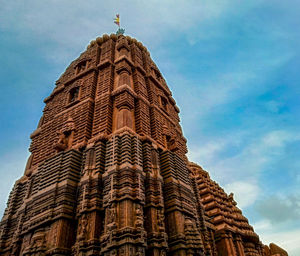 Low angle view of historical building against sky