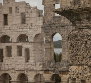 Old ruins of building