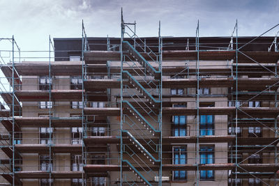 Low angle view of building against sky