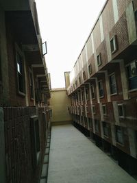 Alley in canal
