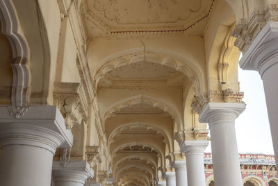 Low angle view of historical building