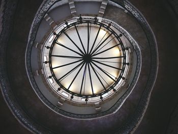 Low angle view of ceiling