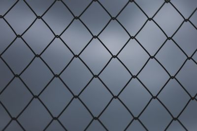 Full frame shot of chainlink fence