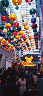 Group of people in front of building
