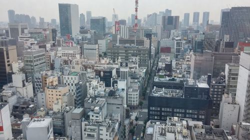 Skyscrapers in city