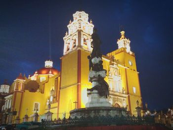 Low angle view of church