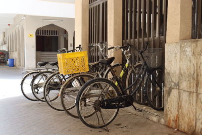 Bicycle on street