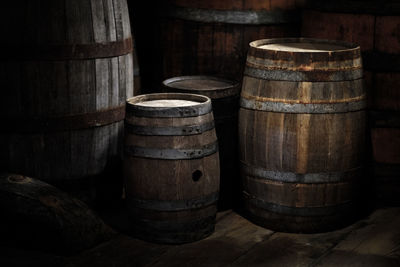 Wooden barrels