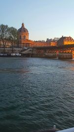 River with buildings in background