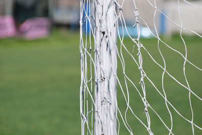 Close-up of chainlink fence