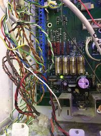 Close-up of telephone booth