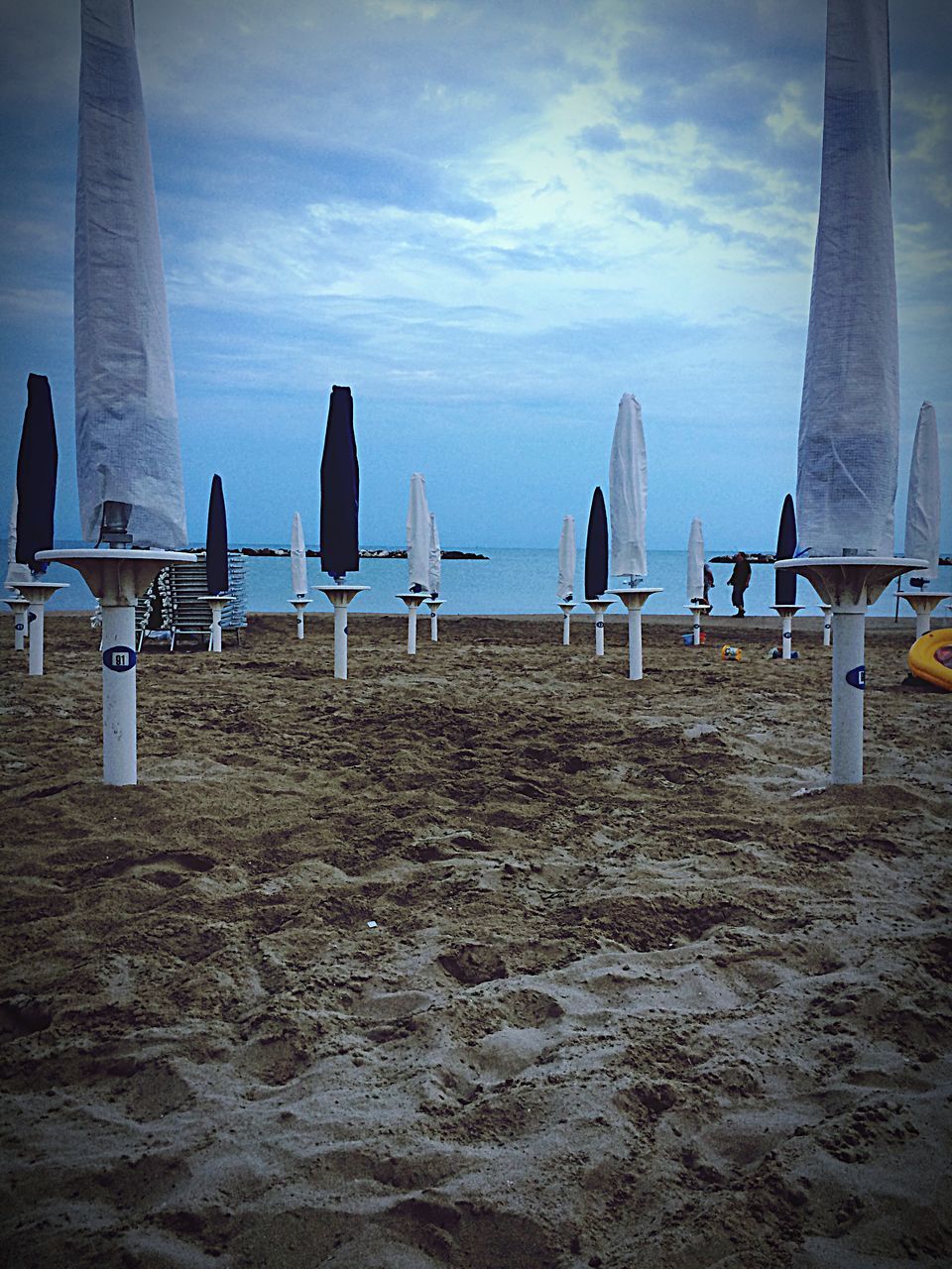 VIEW OF BEACH AGAINST SKY