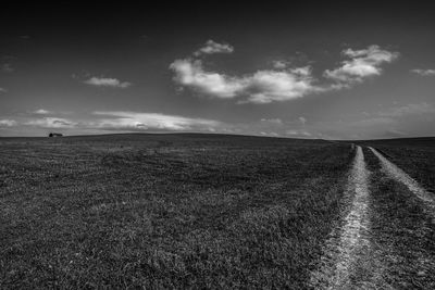 Landscape against sky