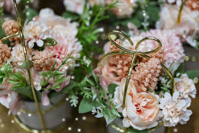 Close-up of rose bouquet