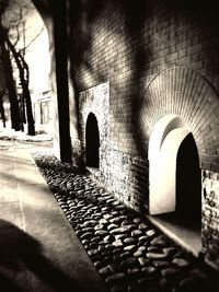 Corridor of building