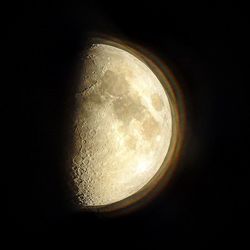 Close-up of moon against sky