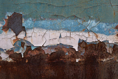 Full frame shot of weathered wall