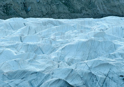 Full frame shot of frozen landscape