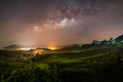 Milky way in cameron highlands, pahang