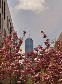 Low angle view of building against sky