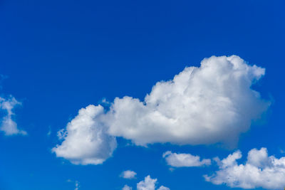 Low angle view of clouds in sky