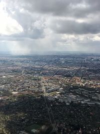 Aerial view of cityscape
