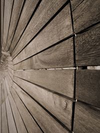 Full frame shot of wood