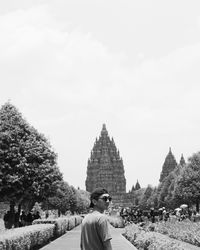 Hall of prambanan temple