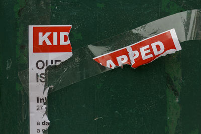 Torn gaza kidnapped poster
