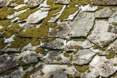 Full frame shot of stone wall