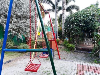 Playground in park